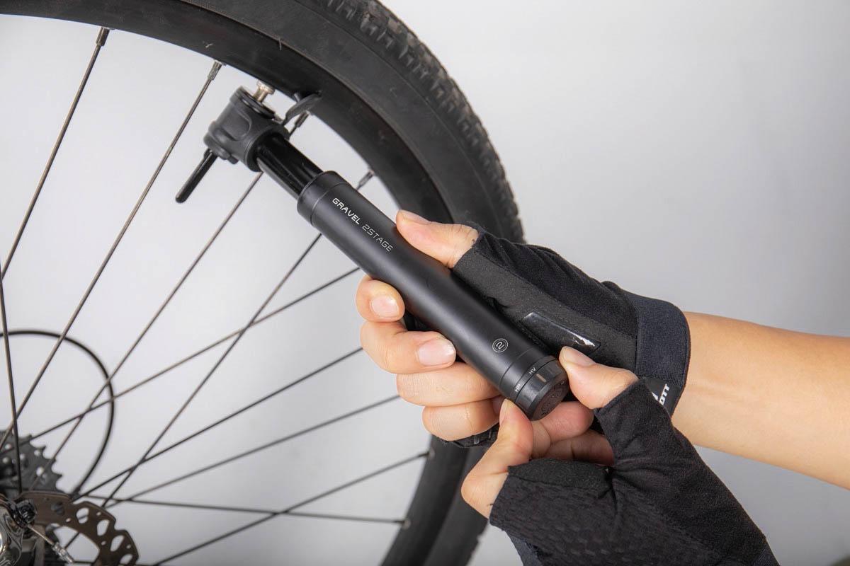 Topeak Gravel 2 Stage Mini Pump, Black
