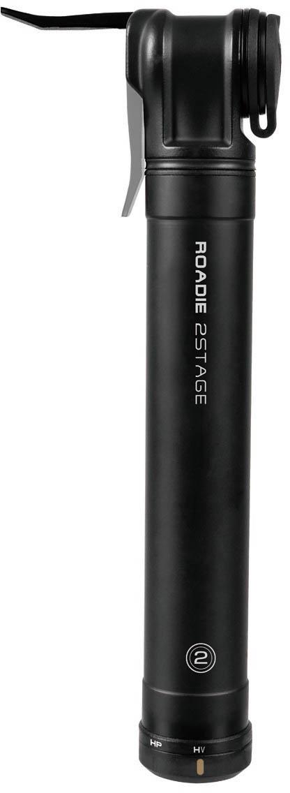 Topeak Roadie 2 Stage Mini Pump, Black