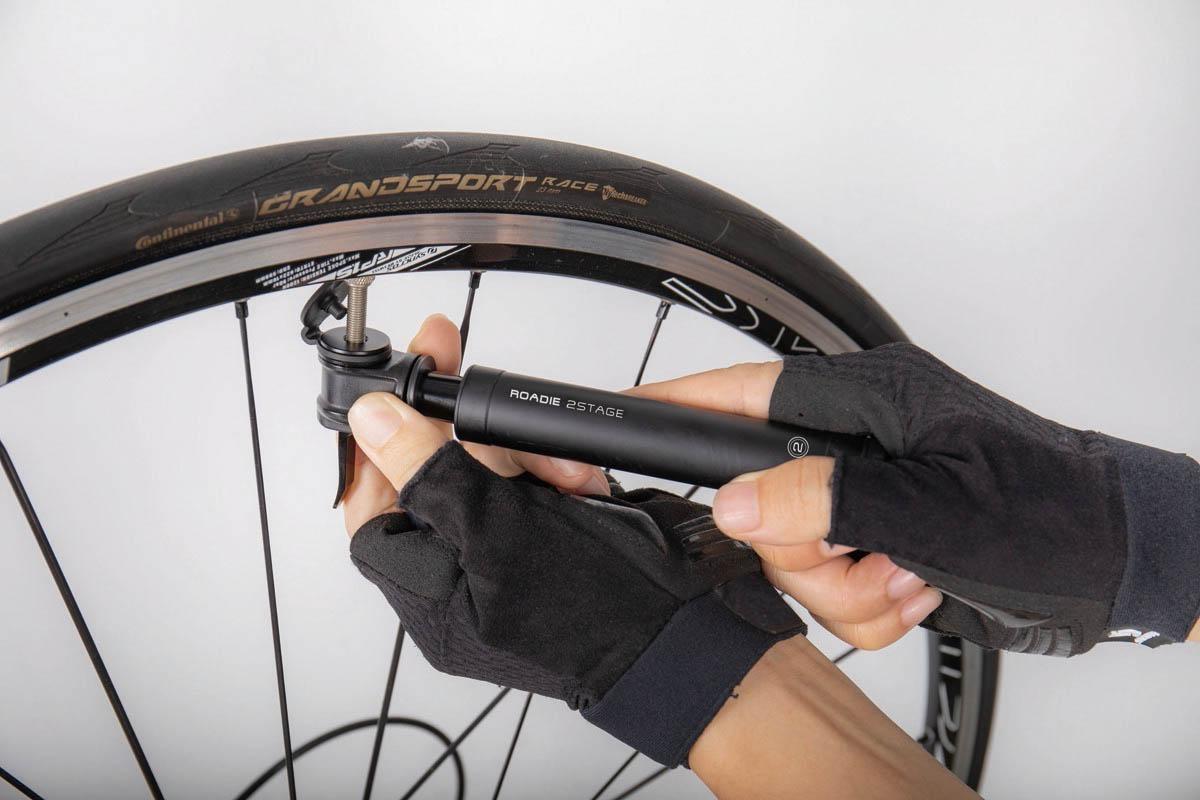 Topeak Roadie 2 Stage Mini Pump, Black