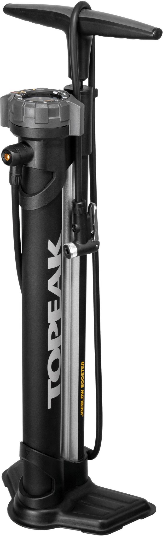 Topeak JoeBlow Booster Floor Pump Black Halfords UK