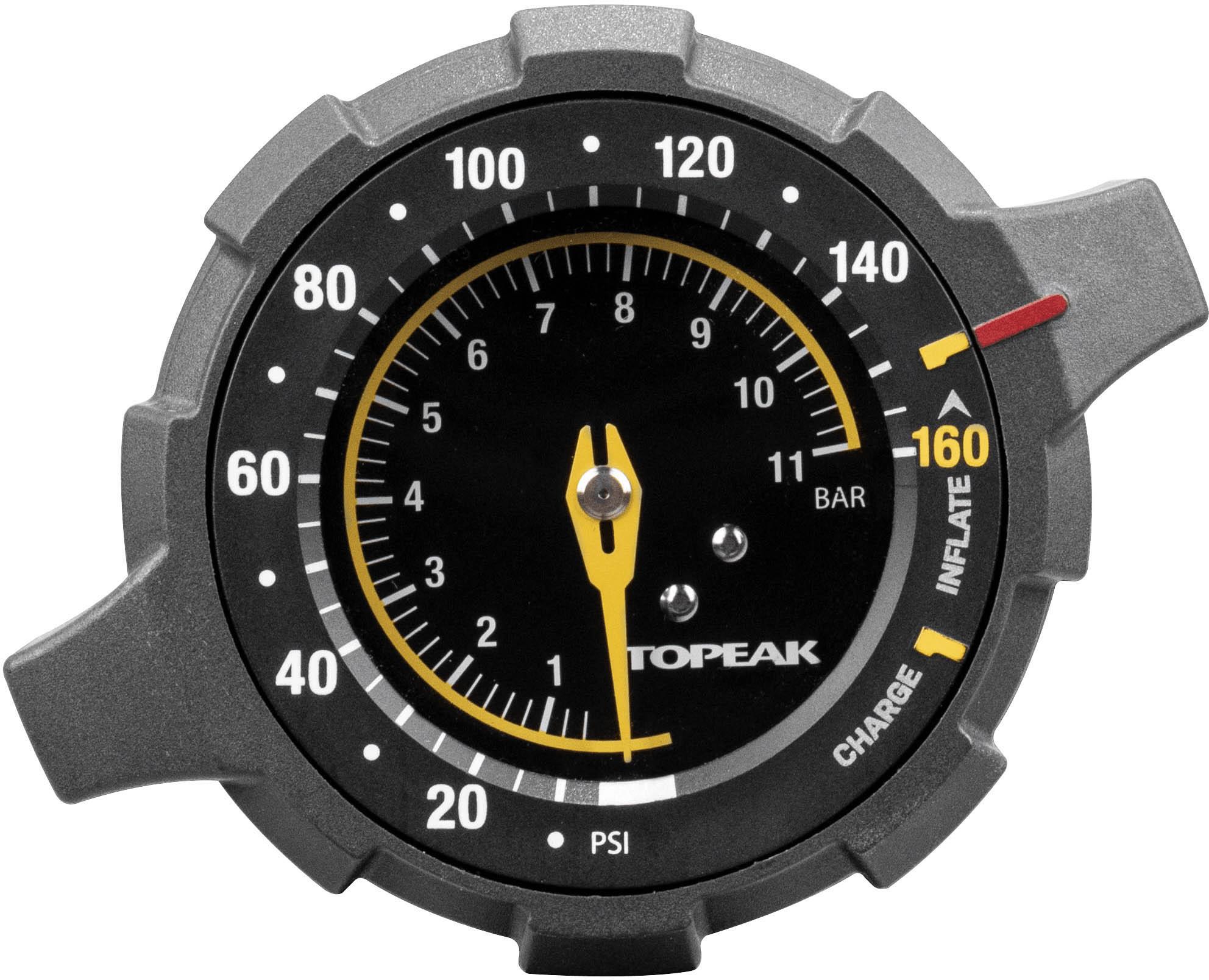 Topeak JoeBlow Booster Floor Pump, Black