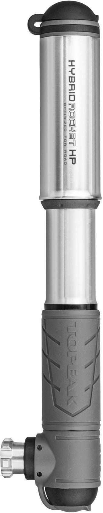Topeak Hybrid Rocket HP Mini Pump, Silver