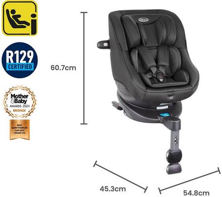 360 spin 2025 isofix car seat