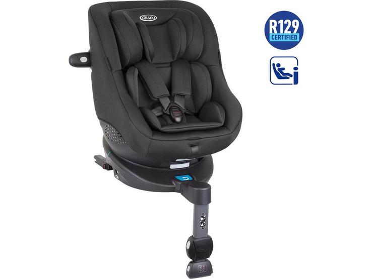 Turn2Me™ i-Size R129 360° Rotating Isofix Car Seat - Midnight | Halfords UK