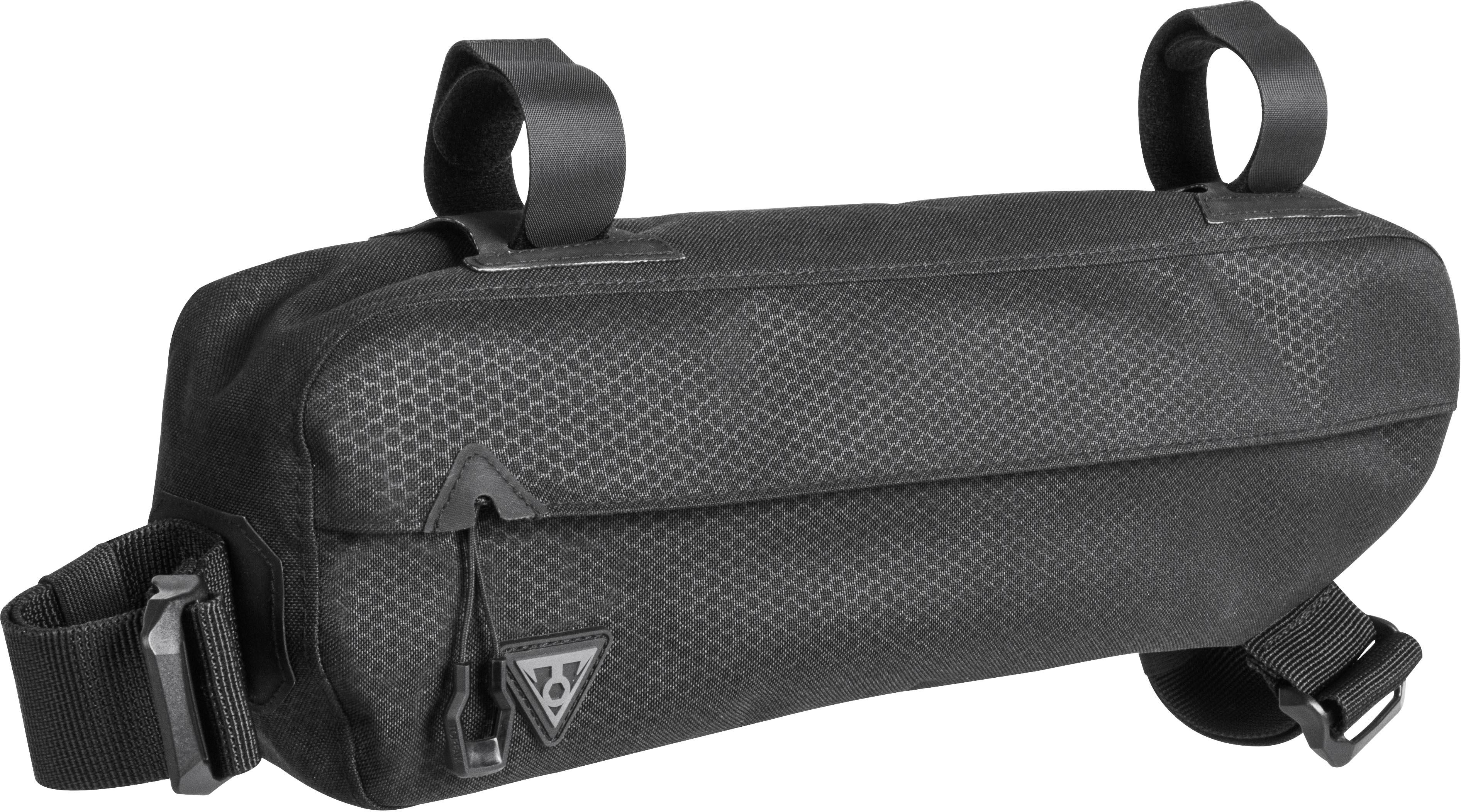 Halfords Topeak Bike Packing Midloader Bag, 3L, Black | Pricematch, Extra 8% off for BC Members, Free Bike Health Check, Cycle2Work Scheme & 0% APR Finance.