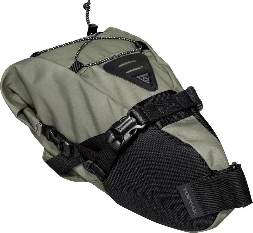 Halfords Topeak Bike Packing Backloader Bag, 6L, Green | Extra 8% off for BC Members