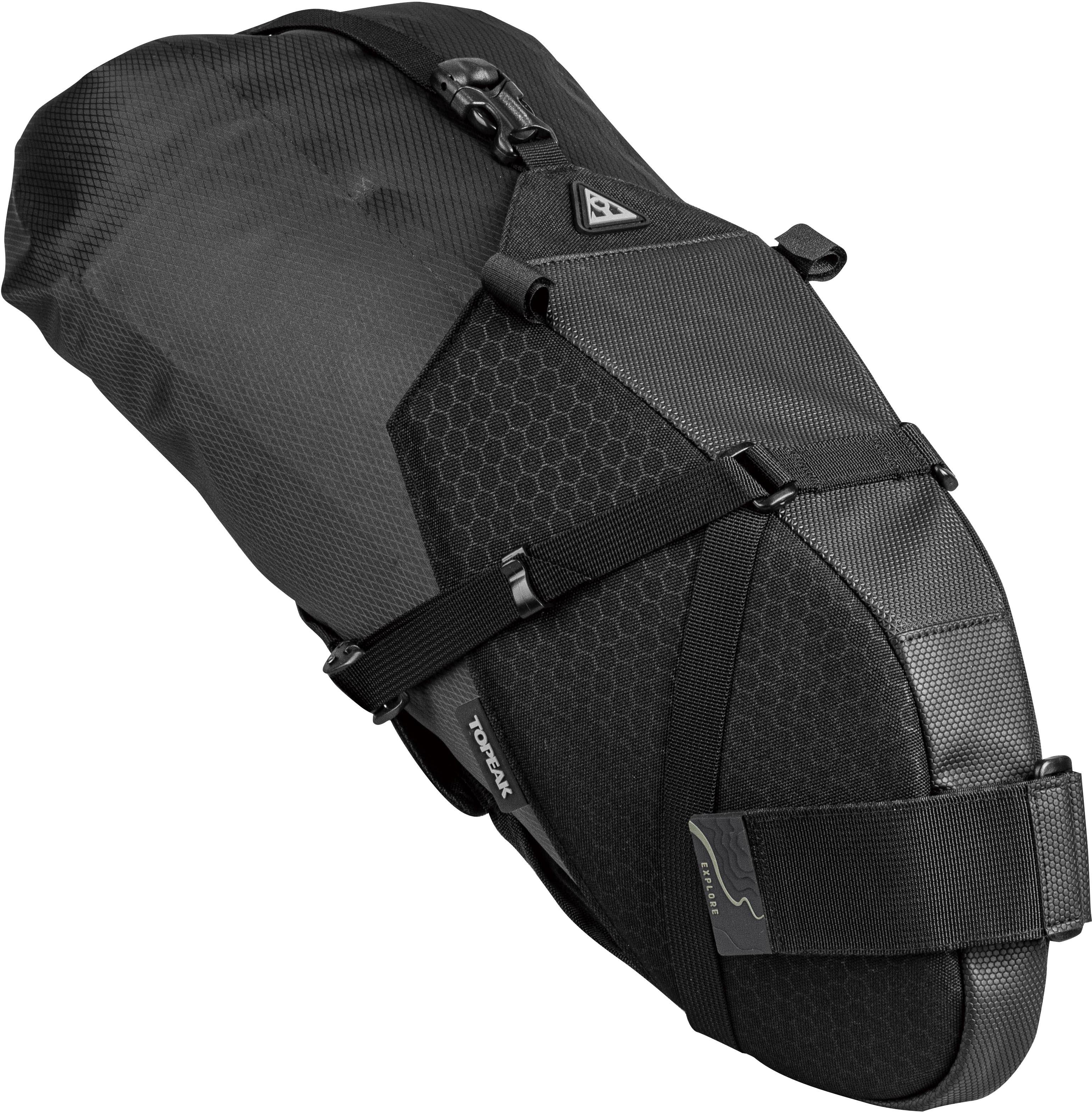 Halfords Topeak Bike Packing Backloader X, 10L, Black | Extra 8% off for BC Members