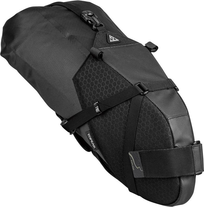 Halfords Topeak Bike Packing Backloader X, 10L, Black | Extra 8% off for BC Members