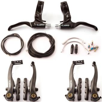 Clarks V-Brake Calliper And Lever Set