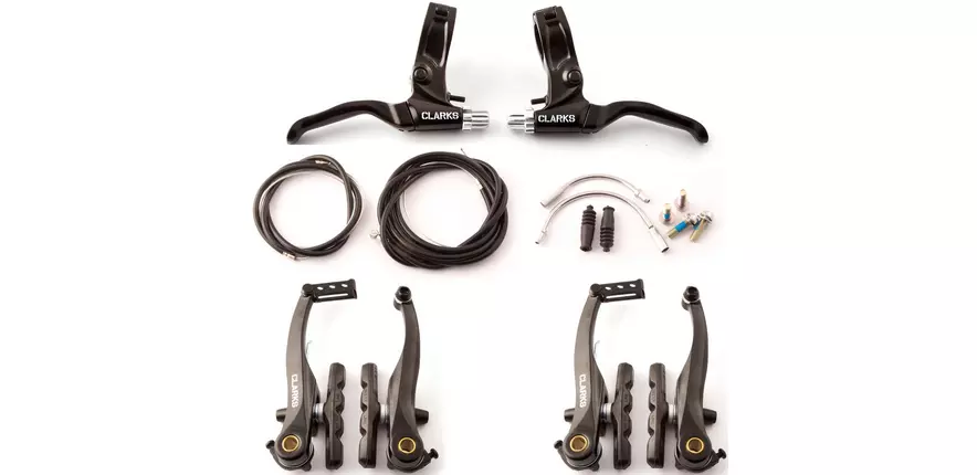 Details about   FRONT AND REAR Brake SetFront AND Rear V Brakes Set For Bike Bicycle 