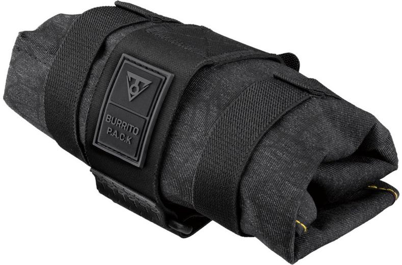 Topeak Burrito Pack Roll Up Bag, Black Topeak Burrito Pack Roll Up Bag, Black