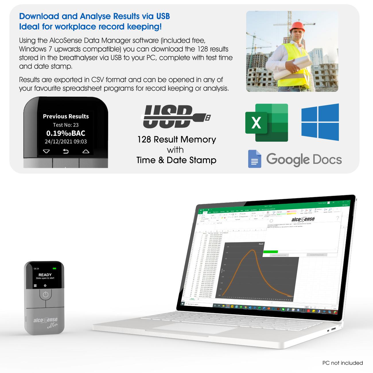 AlcoSense Ultra Breathalyser