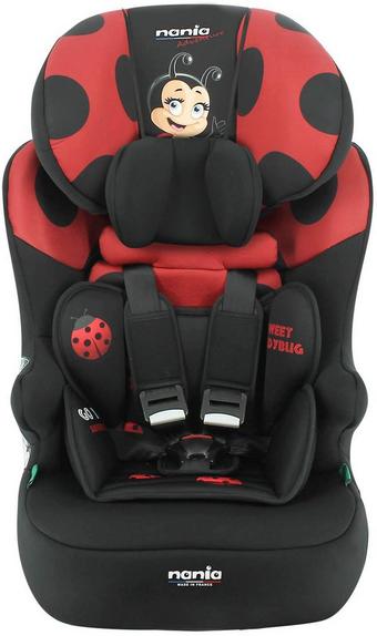 R129 Race I 76-140cm Ladybird Car Seat