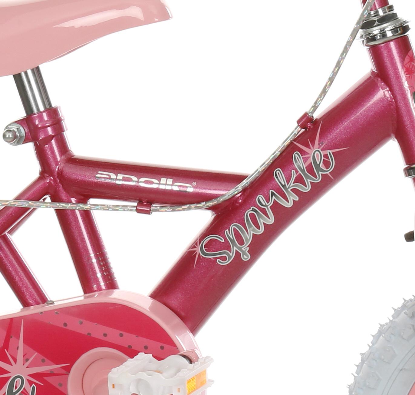 Apollo Sparkle Kids Bike - 12" Wheel