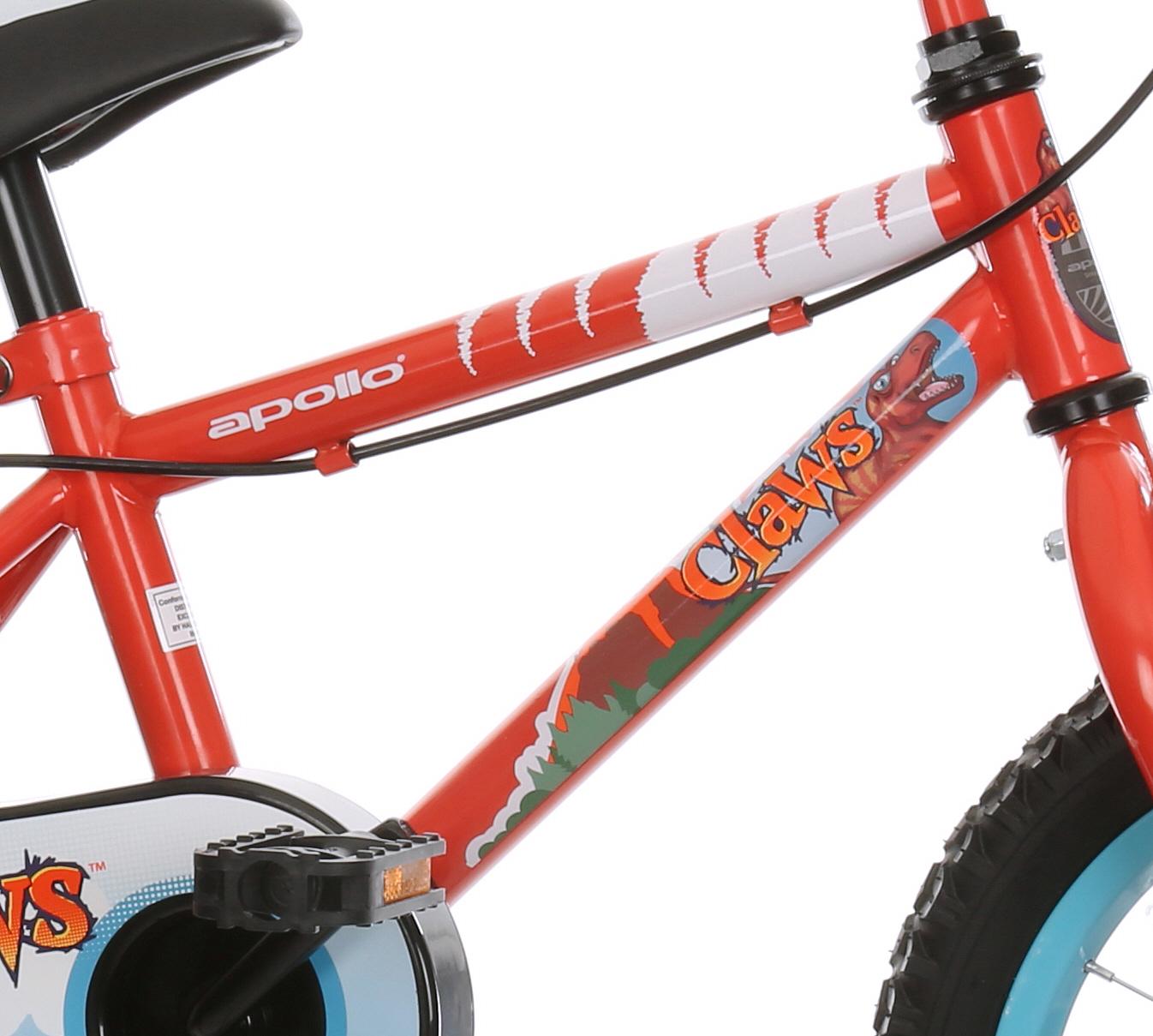 Apollo Claws Kids Bike - 14" Wheel