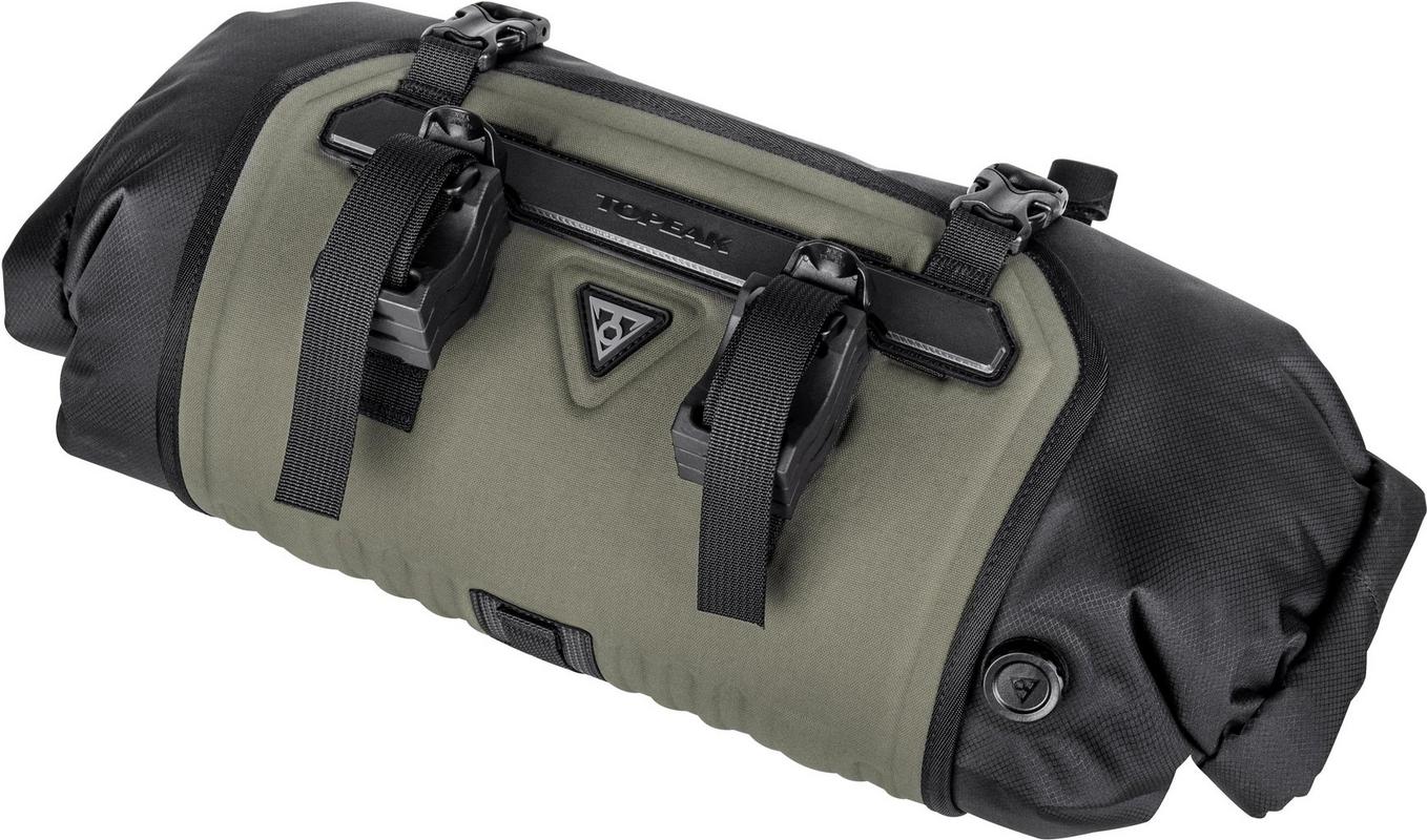 Halfords Topeak Bike Packing Frontloader Bag, 8L, Green | Extra 8% off for BC Members