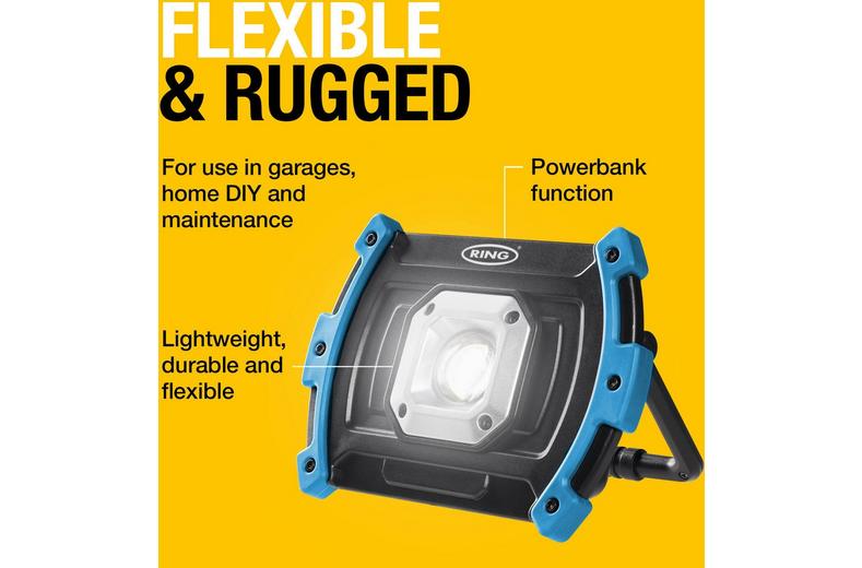 RING Rechargeable floodlight with powerbank RING Rechargeable floodlight with powerbank