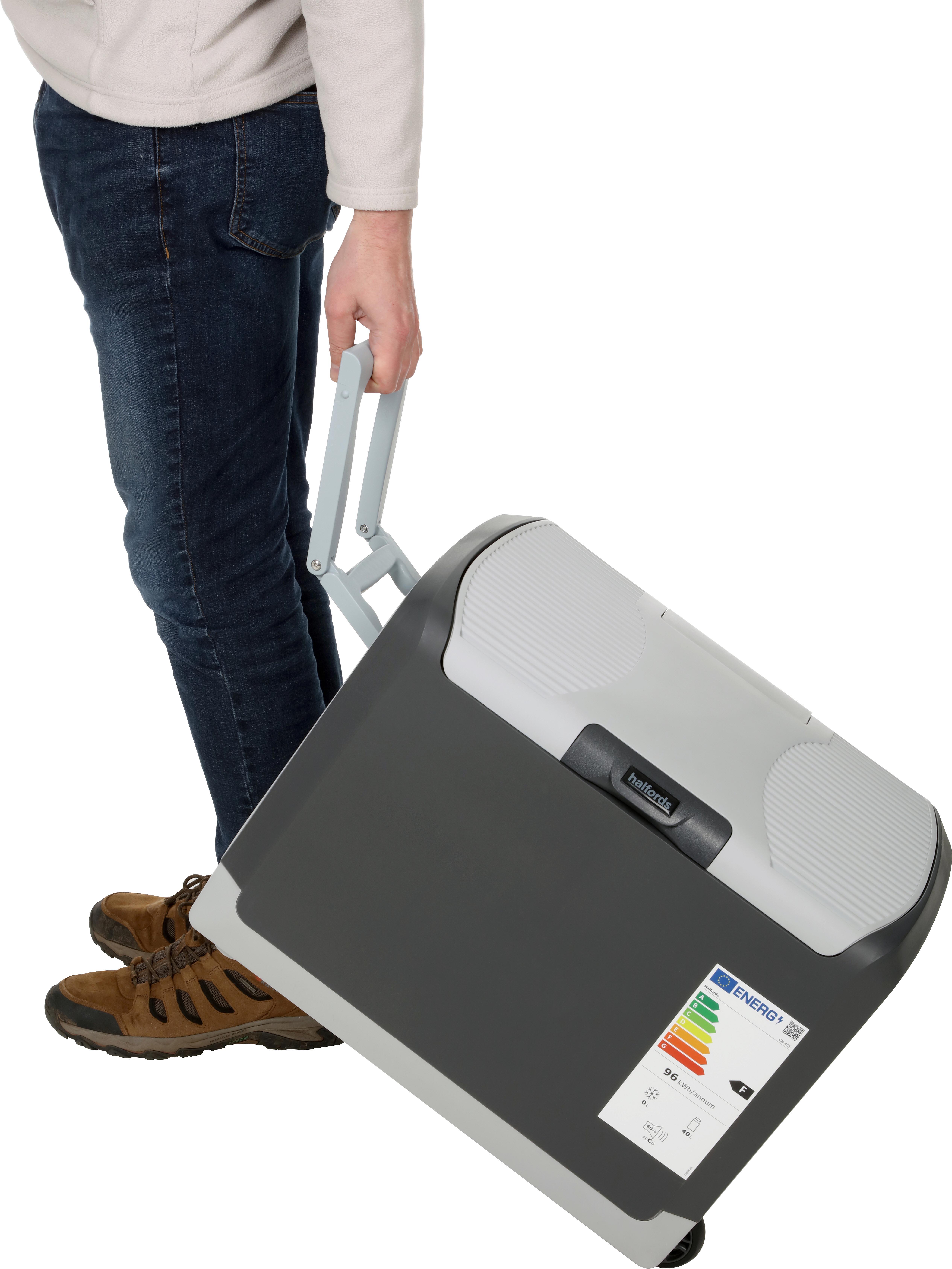 Halfords 40 Litre Mains and 12V & 24V Electric Coolbox