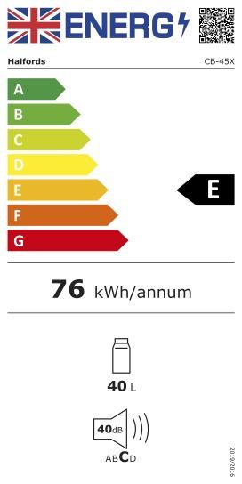 Halfords 40 Litre Mains and 12V & 24V Electric Coolbox