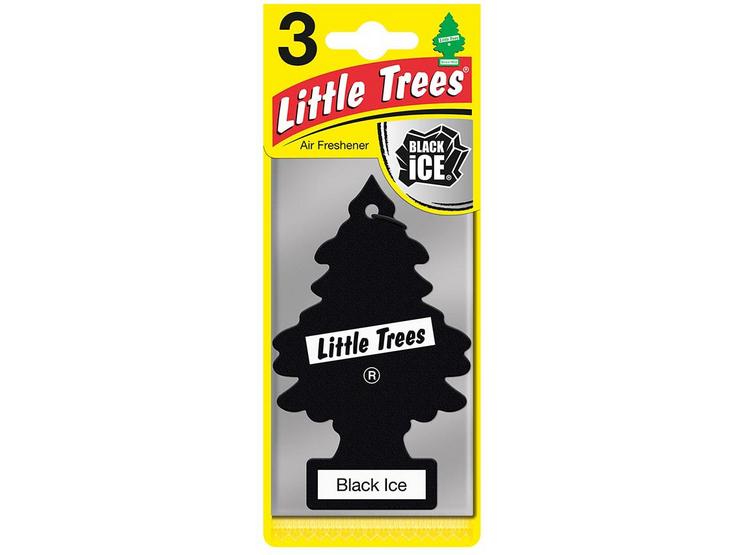 Little Trees New Black Ice Air Freshener 3 Pack