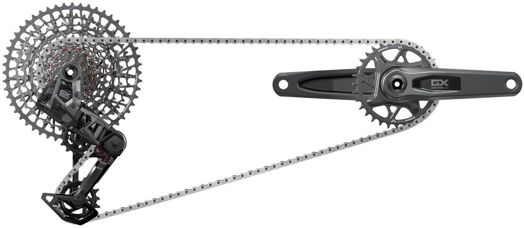 Halfords Sram Gx Eagle Axs T-Type Groupset, 170Mm | Extra 8% off for BC Members