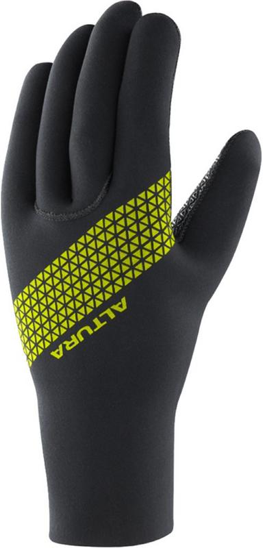 Halfords Altura Thermostretch Neoprene Gloves - Black/Yellow - X Large | Extra 8% off for BC Members