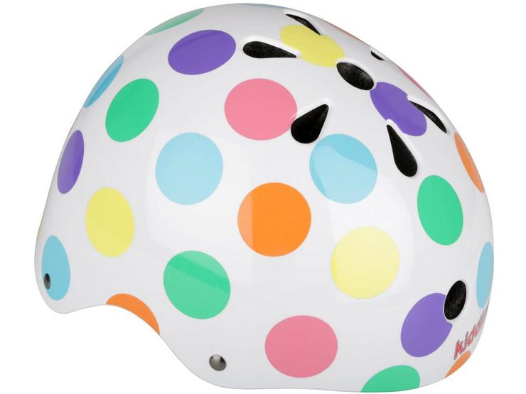 Kiddimoto Pastel Dotty Kids Helmet