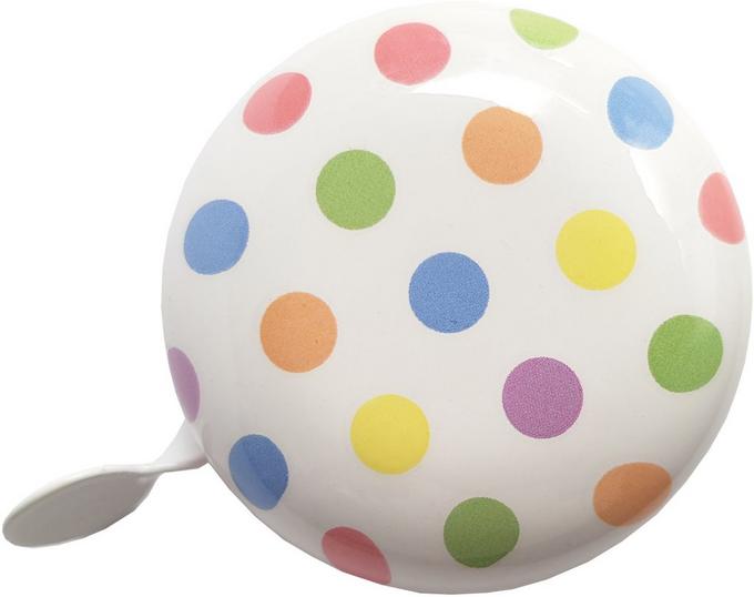 Kiddimoto Pastel Dotty Kids Bike Bell Halfords IE