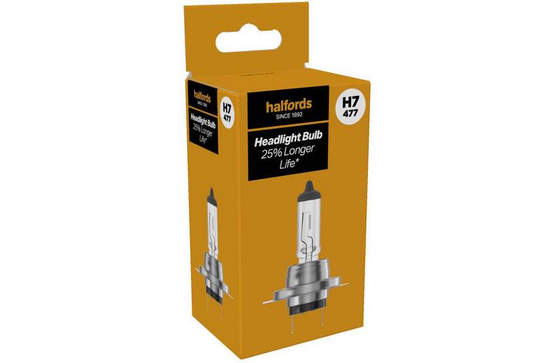 Halfords H7 477 Car Headlight Bulb Single Pack Halfords H7 477 Car Headlight Bulb Single Pack