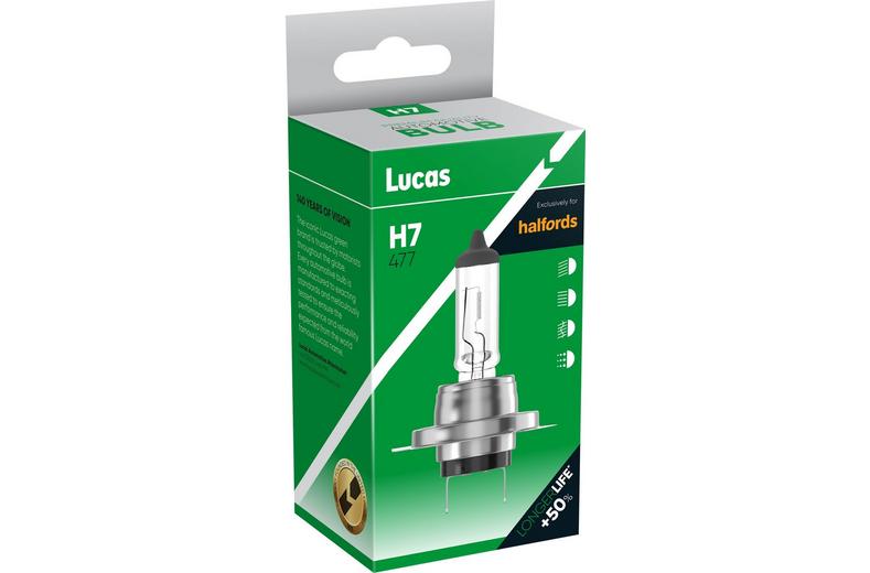 Lucas H7 477 Headlight Bulb Single Pack Lucas H7 477 Headlight Bulb Single Pack