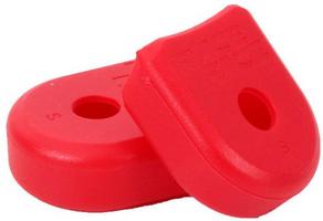 Halfords Race Face Alloy Crank Boots, Red