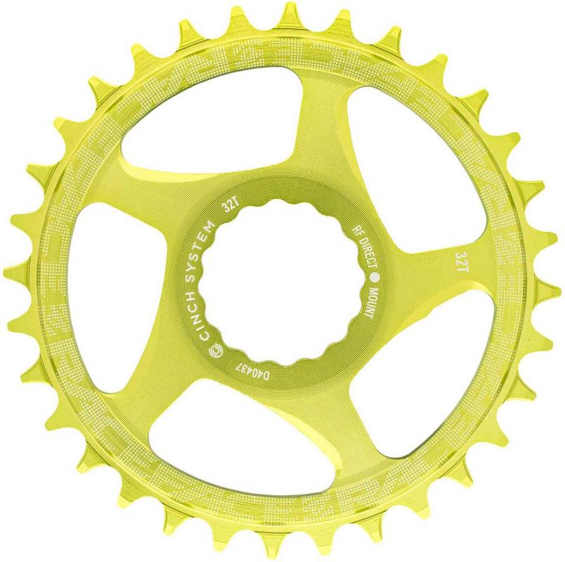 Halfords Race Face Direct Mount Narrow Wide Single Chainring, 32T, Green | Extra 8% off for BC Members