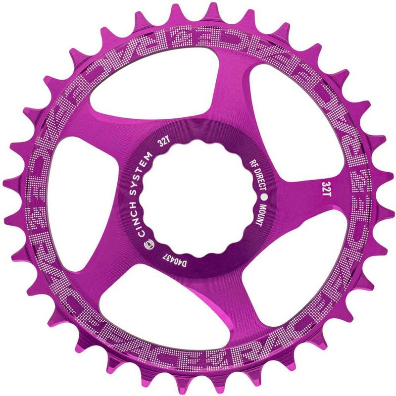 Halfords Race Face Direct Mount Narrow Wide Single Chainring, 28T, Purple | Extra 8% off for BC Members