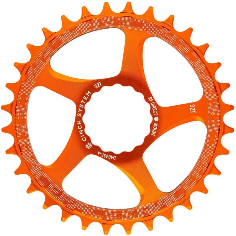 Halfords Race Face Direct Mount Narrow Wide Single Chainring, 30T, Orange | Extra 8% off for BC Members