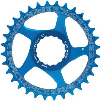 Race Face Direct Mount Narrow Wide Single Chainring, 30T, Blue