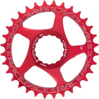 Race Face Direct Mount Narrow Wide Single Chainring, 28T, Red