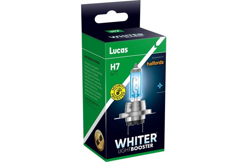 Lucas Whiter H7 477 Car Headlight Bulb Single Pack Lucas Whiter H7 477 Car Headlight Bulb Single Pack
