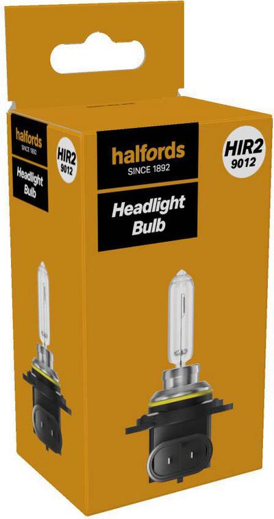 Halfords HIR2 9012 Car Headlight Bulb Single Pack