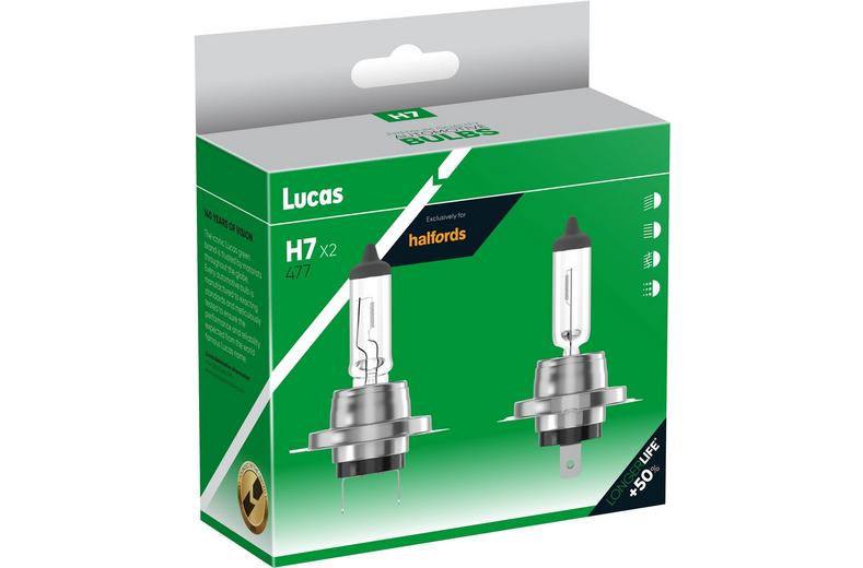 Lucas H7 477 Car Headlight Bulb Twin Pack Lucas H7 477 Car Headlight Bulb Twin Pack