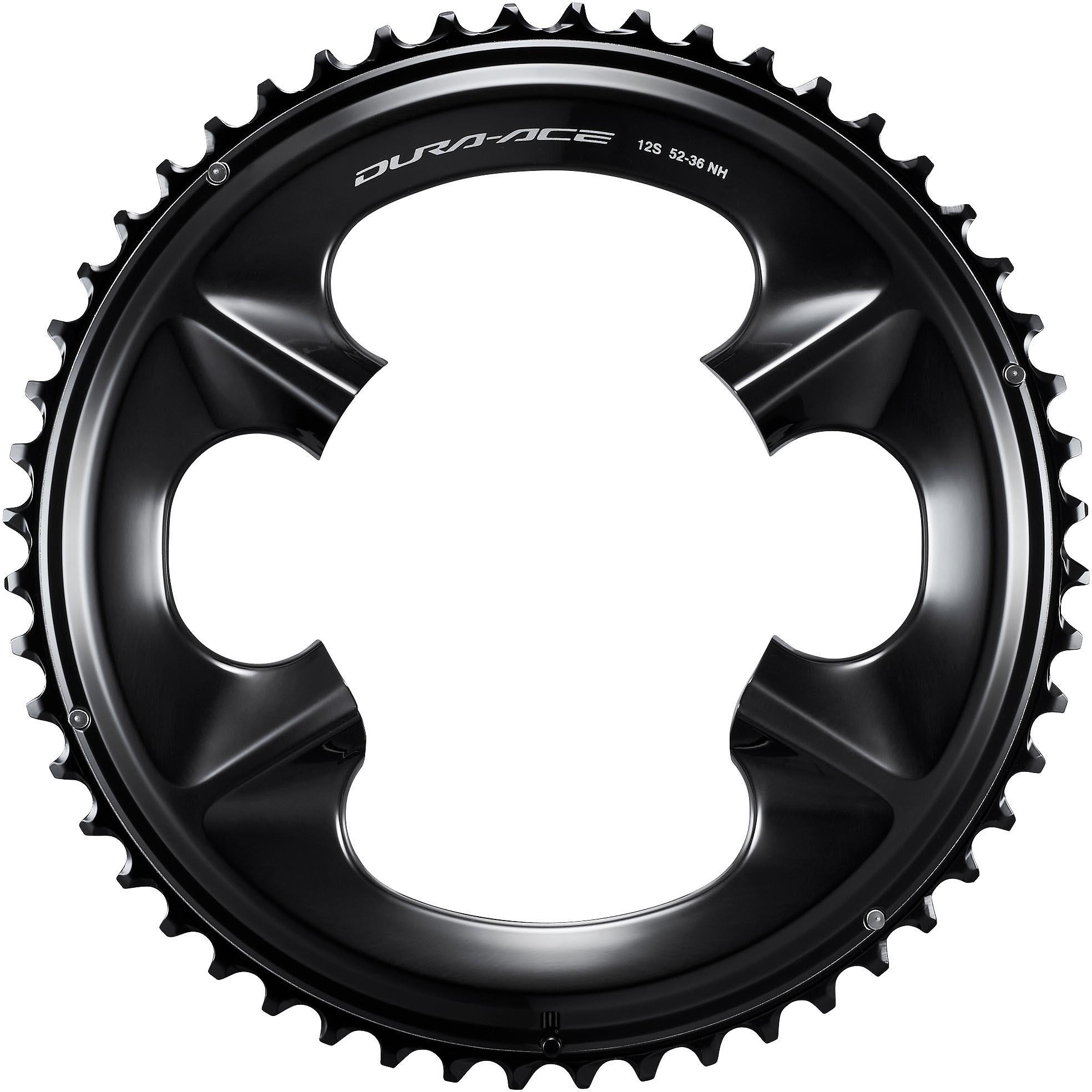 Halfords Shimano FC-R9200 Dura Ace 12 Speed Chainring, 52T-NH For 52/36T | Extra 8% off for BC Members