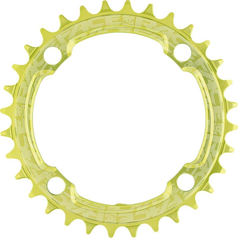 Halfords Race Face 1X Narrow Wide Single Chainring 104 Bcd, 38T, Green | Extra 8% off for BC Members