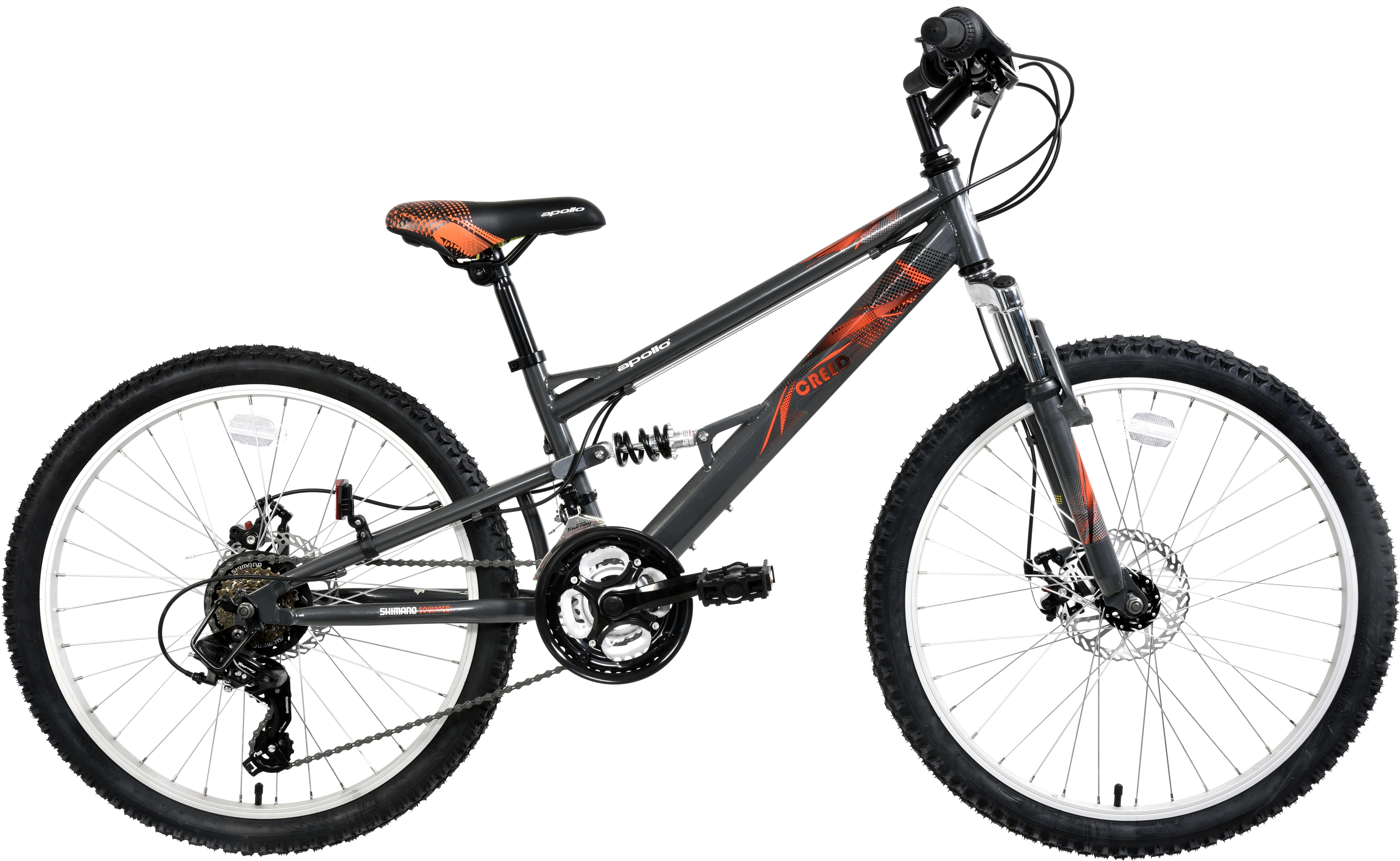 Apollo Creed Junior Mountain Bike - 24 Inch Wheel