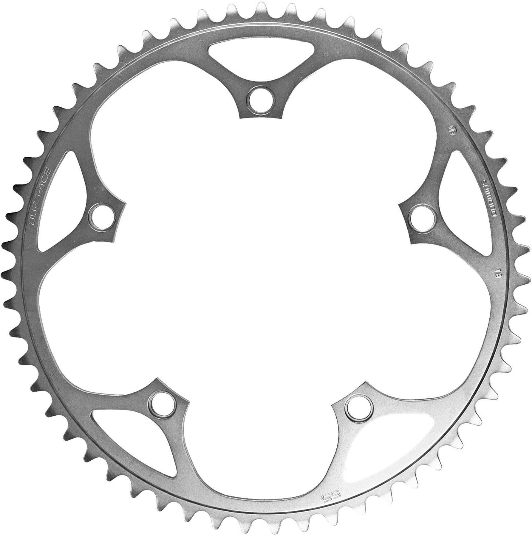 Halfords Shimano FC-7710 Dura Ace Track Chainring 1/2 x 3/32 inch, 55T | Extra 8% off for BC Members
