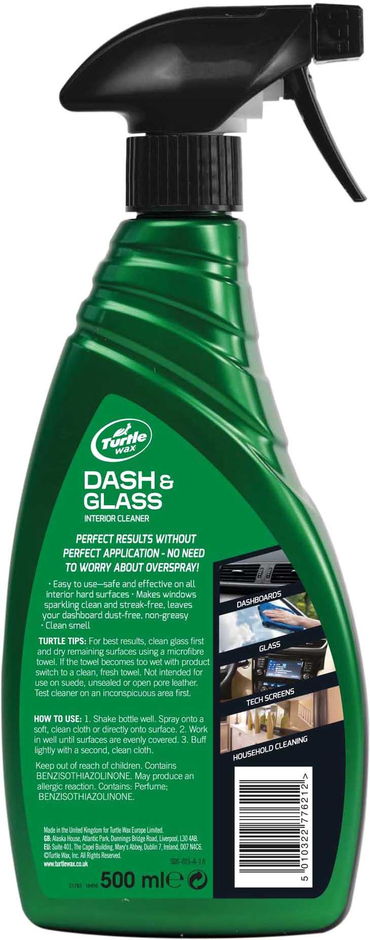 Turtle Wax Dash & Glass Interior Cleaner 500ML