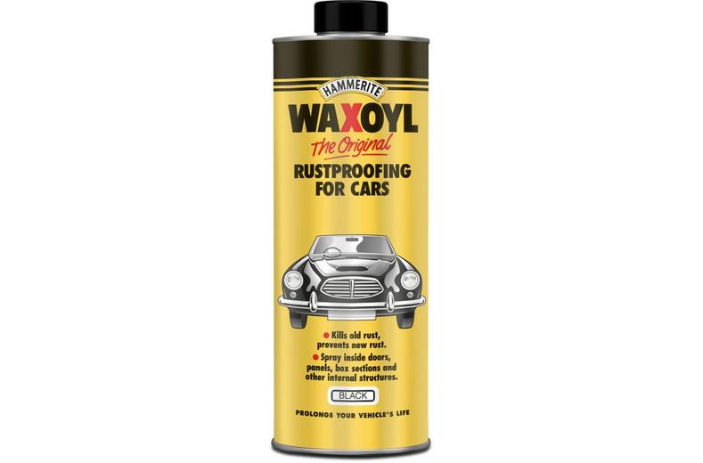 Hammerite Waxoyl Rustproofing for Cars Black 400ml Hammerite Waxoyl Rustproofing for Cars Black 400ml