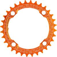 Halfords Race Face 1X Narrow Wide Single Chainring 104 Bcd, 38T, Orange | Extra 8% off for BC Members