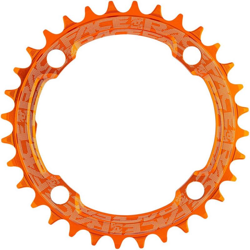Halfords Race Face 1X Narrow Wide Single Chainring 104 Bcd, 38T, Orange | Extra 8% off for BC Members