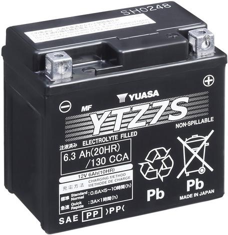 Motorcycle Batteries - Yuasa & Shido