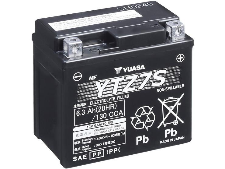Yuasa High Performance Powersport Motorcycle Battery YTZ7S