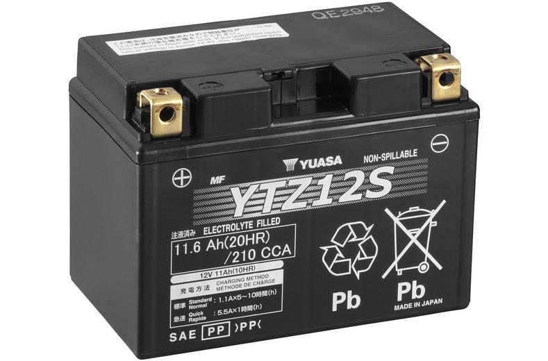 Yuasa YTZ12S High Performance Powersport Motorcycle Battery Yuasa YTZ12S High Performance Powersport Motorcycle Battery